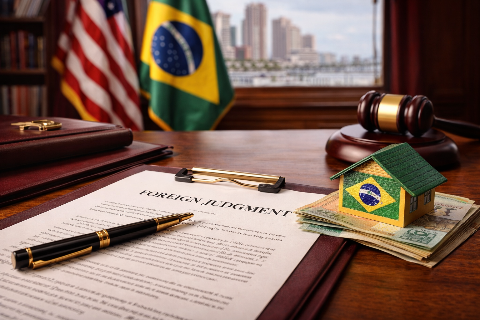 Sentença estrangeira contra pessoa com bens no Brasil como proceder - Global Law Advisors | Direito de Família Internacional